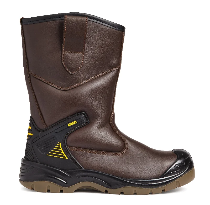 Apache AP305 Waterproof Safety Rigger Boots