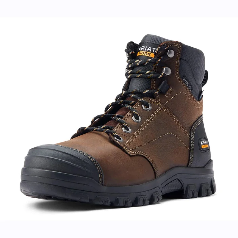 Ariat Treadfast 6" Waterproof Steel Toe Work Safety Boot