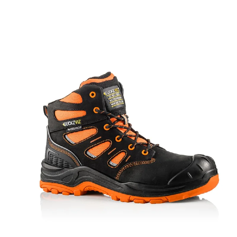 Buckler BVIZ2 High Visibility Waterproof Safety Lace Work Boot