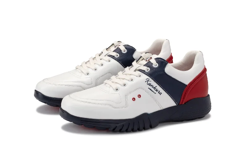 Challenge 01  WHITE|NAVY|RED  MEN'S GOLF SHOES   CH001 06