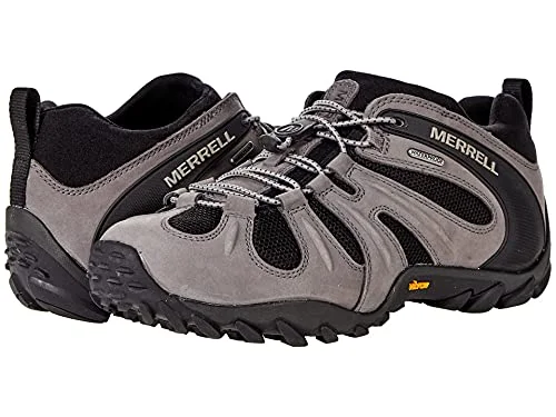 Merrell Men's Chameleon 8 Stretch Waterproof Hiking Shoe, Charcoal, 10.5