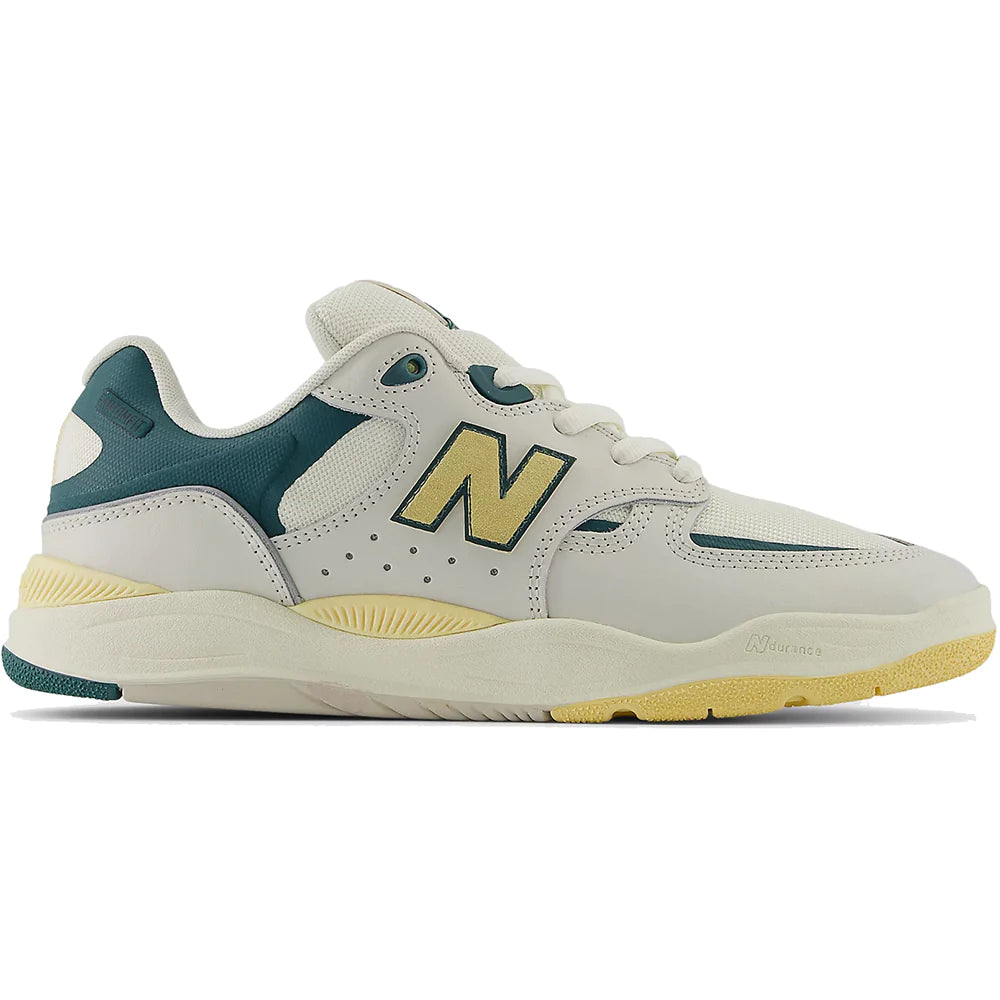 New Balance Numeric 1010 Tiago Lemos Skateboard Shoe - White / New Spruce