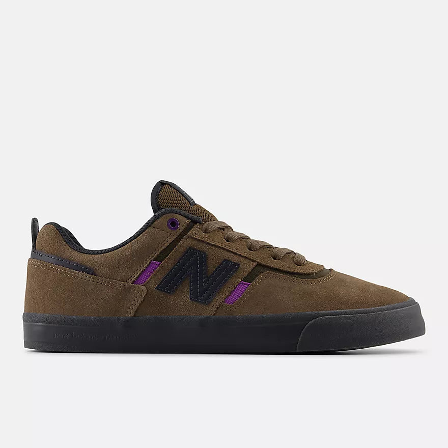 New Balance Numeric 306 Jamie Foy Skateboard Shoe - Brown With Purple