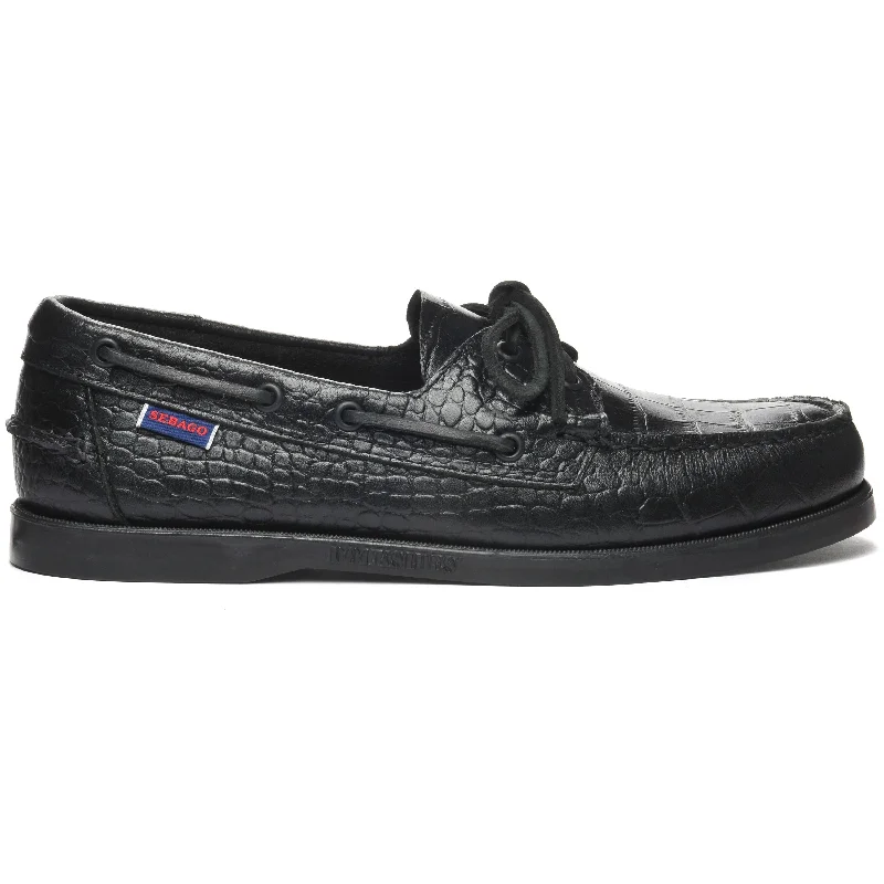 Portland Exotic - Croc Black