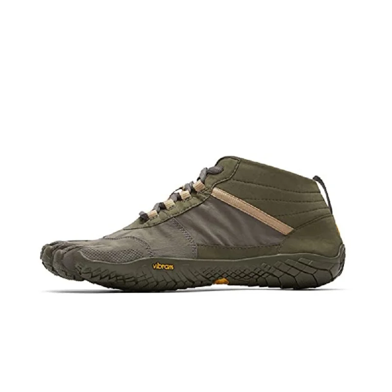 Vibram Five Fingers Men's V-Trek Trail Hiking Shoe (47 EU/12-12.5 US, Military/Dark Grey)