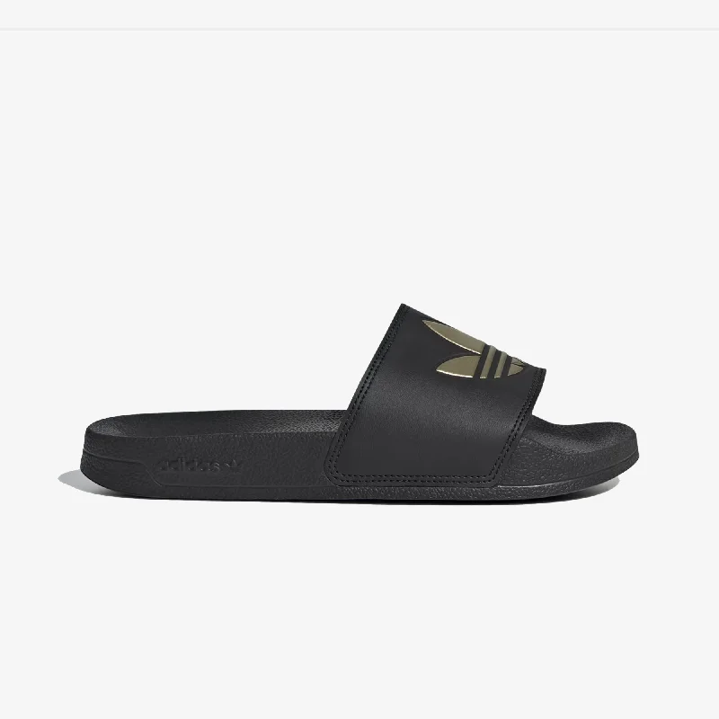 Adidas Originals | ADILETTE LITE { BLACK/GOLD