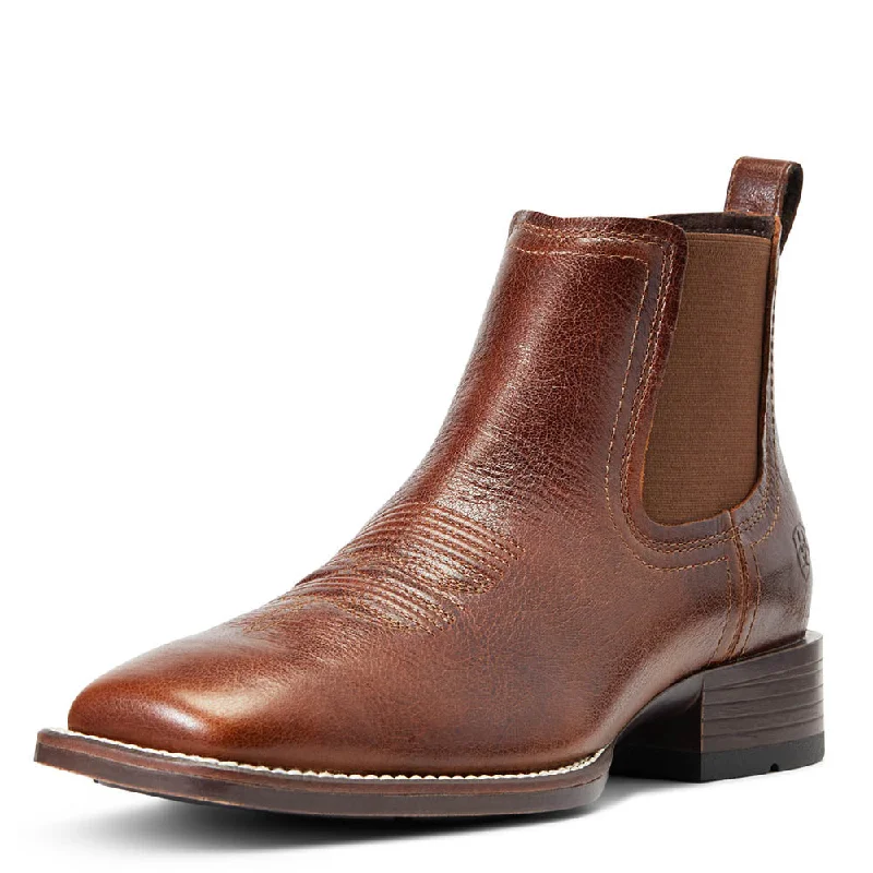 Ariat Men's Booker Ankle Boots Royal Brown