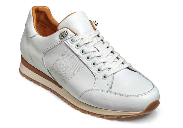 Barker Seb Sneakers -  White Calf