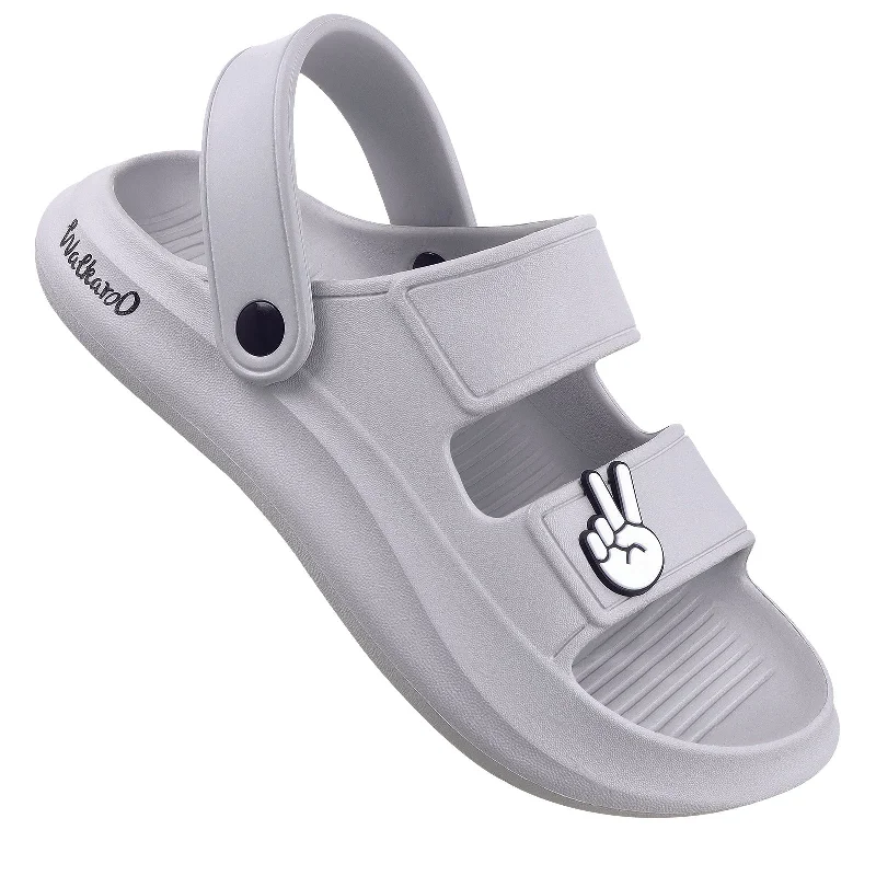 Boy's Clogs - WC4829 Light Grey