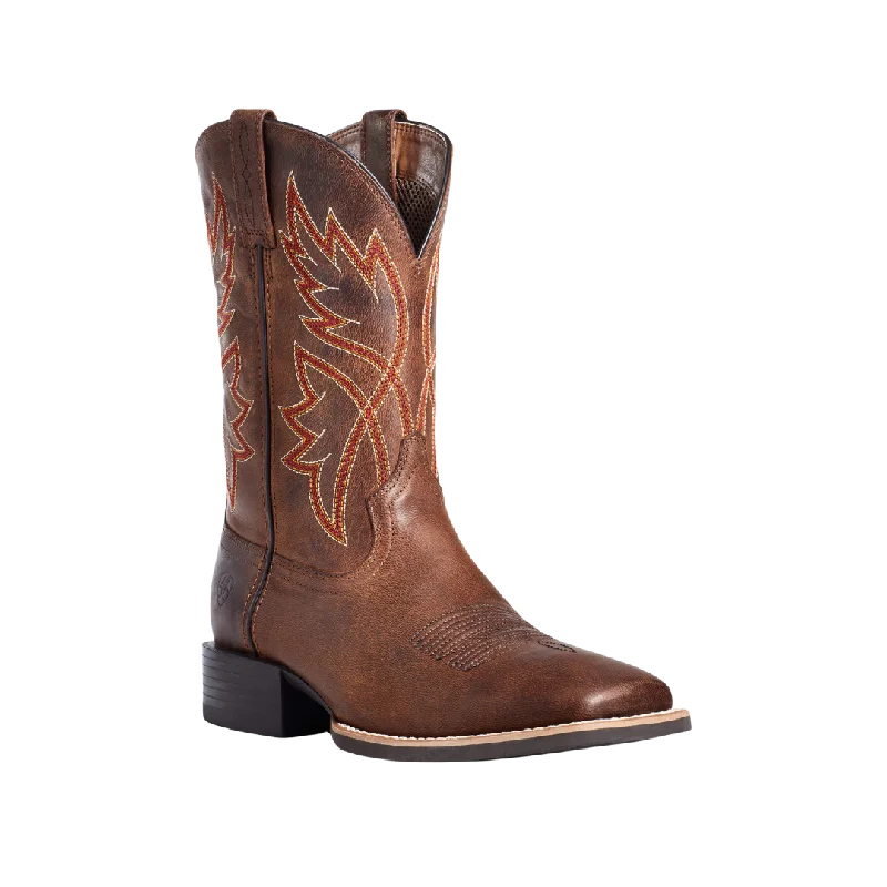 Ariat Men's Sport Rafter Square Toe Double Espresso Boots