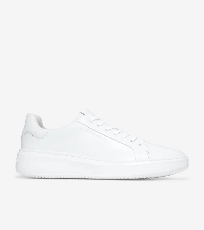 COLE HAAN GrandPro Topspin Optic White Sneaker Men's