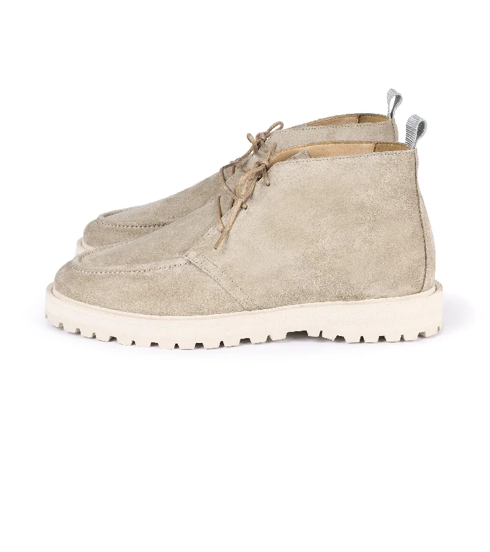 CQP Astra Suede Chukka Boot: Taupe