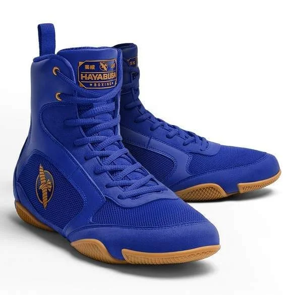 HAYBUSA PRO BOXING SHOES - BLUE