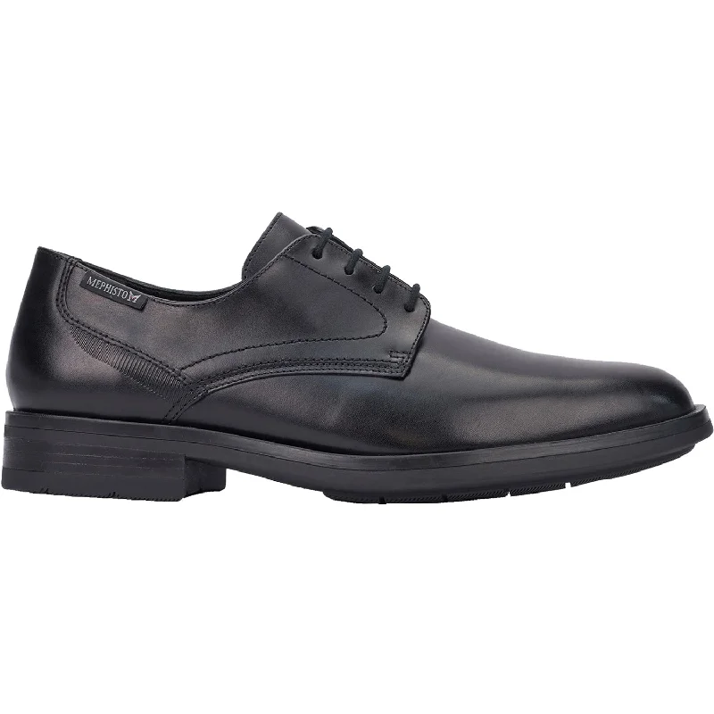 Men's Mephisto Smith Black Leather