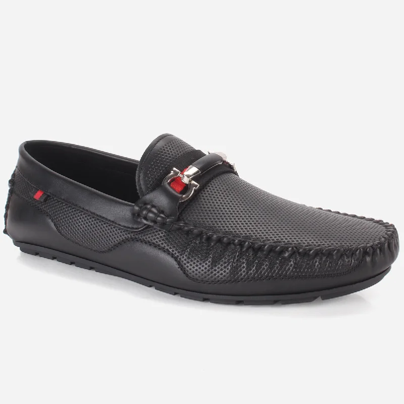 Mens "THIAGO" Casual Slip On Moccasin Shoes