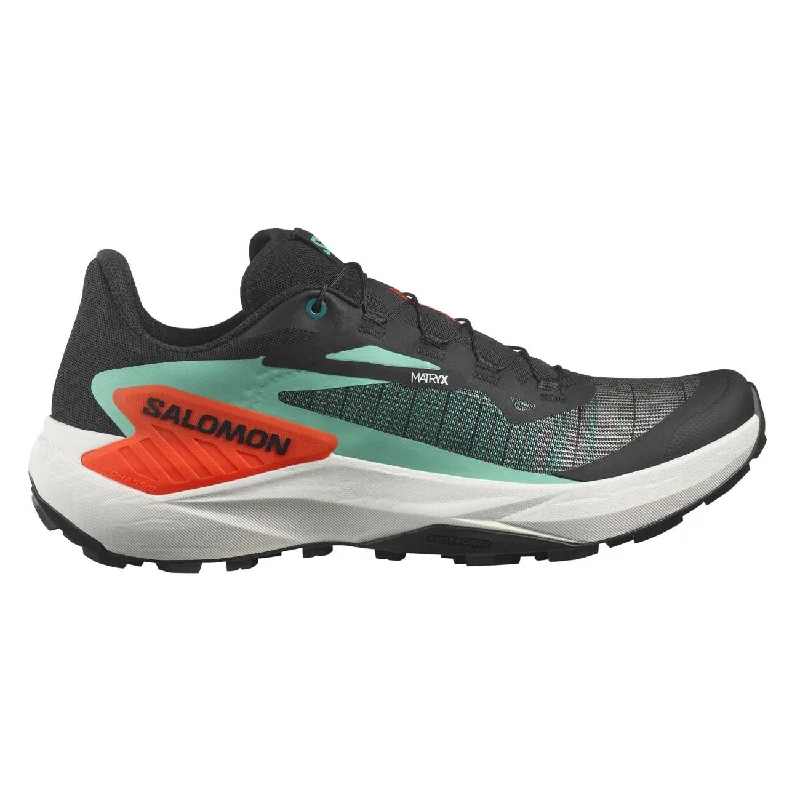 Salomon Genesis | Black / Electric Green / Cherry Tomato | Mens